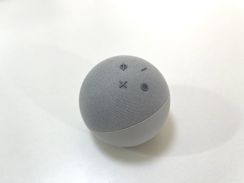 Echo Dot第4世代のボタン部分