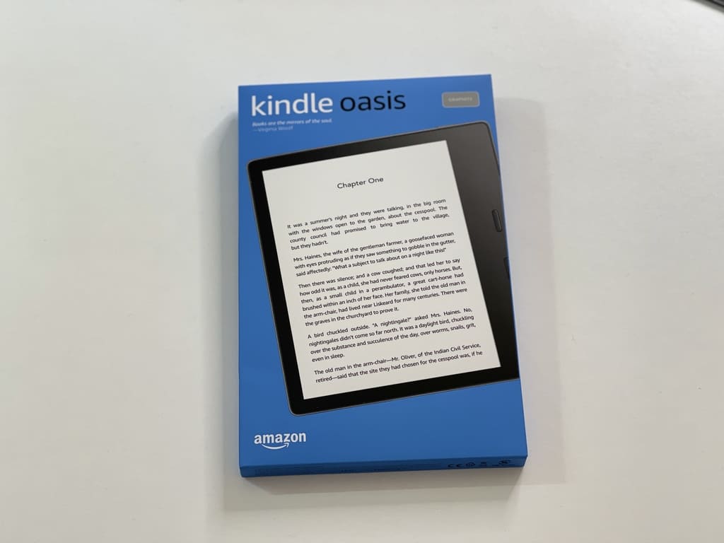 Kindle Oasisiの外箱