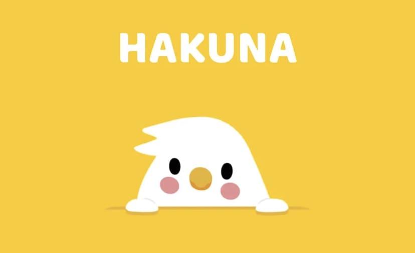 hakuna liveのロゴ